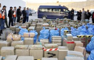 Huit personnes arrêtés avec 16 tonnes de cannabis