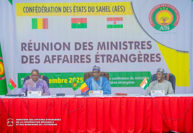 Confédération AES: les ministres des Affaires étrangères en réunion préparatoire dans la capitale burkinabè