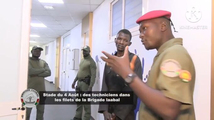 Burkina: ils volent du câble au Stade du 4 Août et terminent entre les mains de la Brigade Laabal