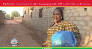 Ouagadougou: la Brigade laabal redonne vie à une rue longtemps fermée à Paspanga
