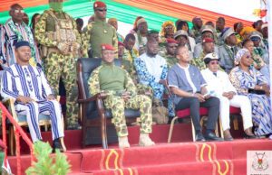 Le capitaine Traoré inaugure l’unité Burkina Cajou