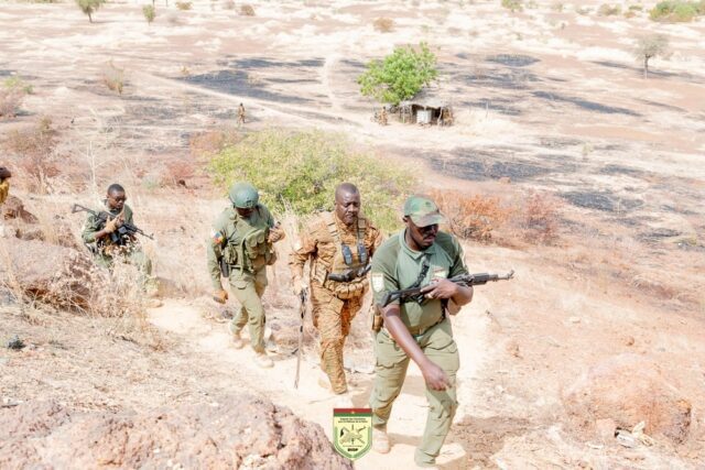 Burkina: le commandant des VDP sur le terrain