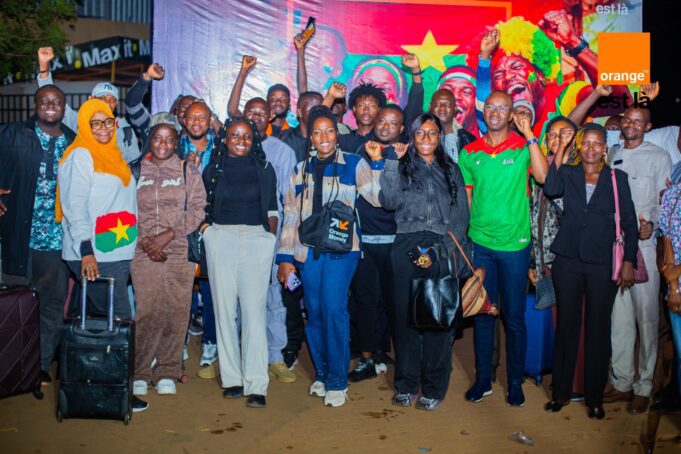 Orange Burkina mobilise 200 supporters pour accompagner les Étalons à la CAN au Maroc