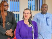 Coopération Burkina-Brésil: l’Ambassadeur Ellen Barros en fin de mission