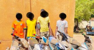 Burkina: des malfrats spécialisés dans le vol et le recel de vélomoteurs mis au arrêts à Koupéla
