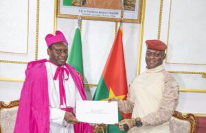 Burkina: Monseigneur Éric SOVIGUIDI, représentant du Saint-Siège