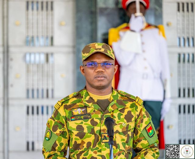 Le Commandant Ismaël Sombié