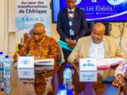 Soutien aux Etalons à la CAN 2025: Africa Global Logistics et la FBF scellent un partenariat
