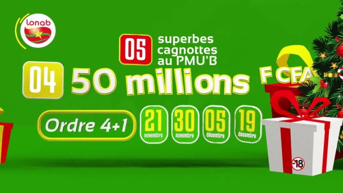 Fêtes de fin d’année: la LONAB offre des cadeaux d’une valeur de 300 millions F CFA