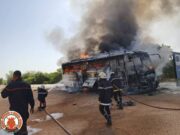 Burkina: les sapeurs-pompiers sauvent 63 passagers