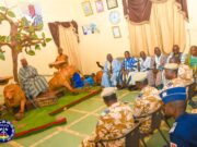 Burkina: Le DG de la Police Nationale en visite chez le Mogho Naaba