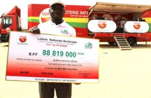 LONAB: 88 millions FCFA pour le producteur agricole de Bagré