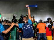 CAN 2025: chants, danse et joie des Sénégalais à Ouaga