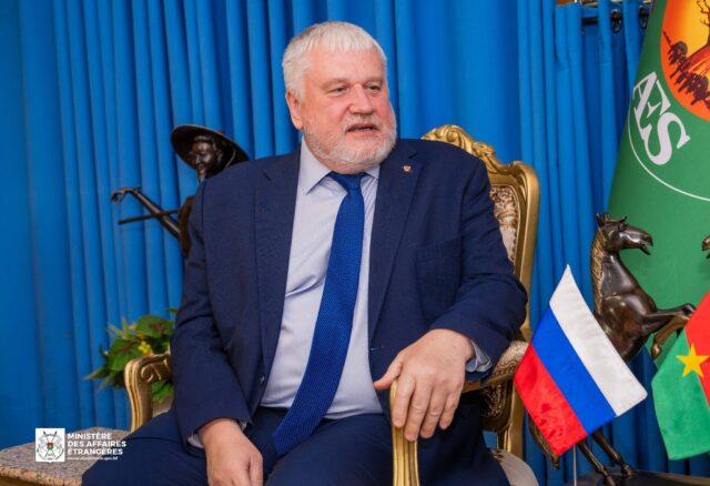 L’Ambassadeur de la Fédération de Russie au Burkina Faso, Igor Alexandrovitch Martynov