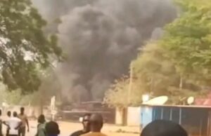 Explosion dans un dépôt de gaz à Niamey