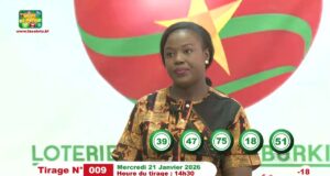 LONAB/FASO LOTO: les résultats du tirage du mercredi 21 janvier 2026