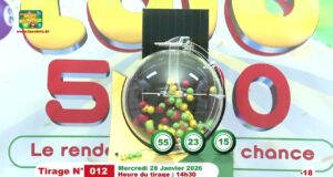 LONAB/FASO LOTO: les résultats du tirage du mercredi 28 janvier 2026