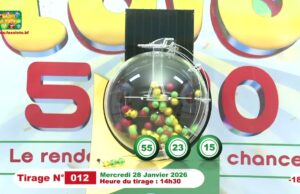 LONAB/FASO LOTO: les résultats du tirage du mercredi 28 janvier 2026