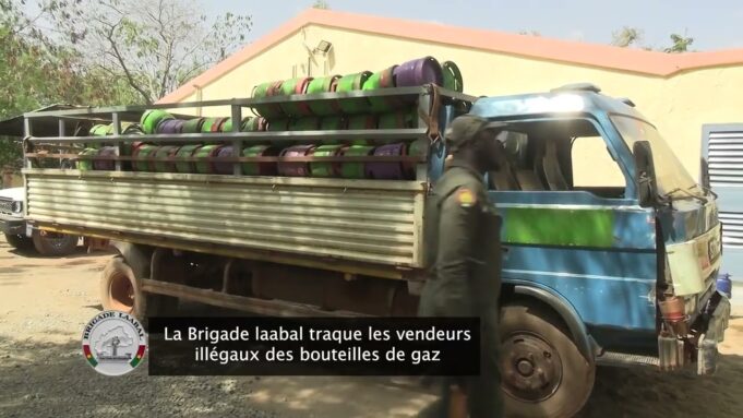 Burkina: traque des vendeurs illégaux des bouteilles de gaz