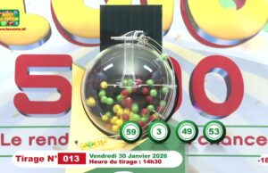 LONAB/FASO LOTO: les résultats du tirage du vendredi 30 janvier 2026