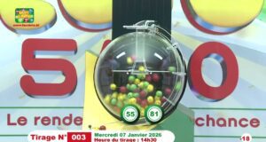 LONAB/FASO LOTO: les résultats du tirage du mercredi 7 janvier 2026