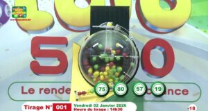LONAB/FASO LOTO: les résultats du tirage du vendredi 2 janvier 2026
