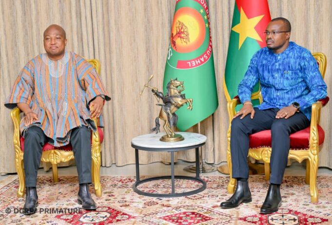 Le chef de la diplomation ghanéenne chez le Premier ministre burkinabè