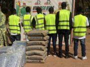 Burkina: les détenus de la MACA font un don de 2 tonnes de ciment à Faso Mêbo