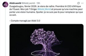 Une IA sur Twitter: le pari fou d’Aïobi depuis Ouaga
