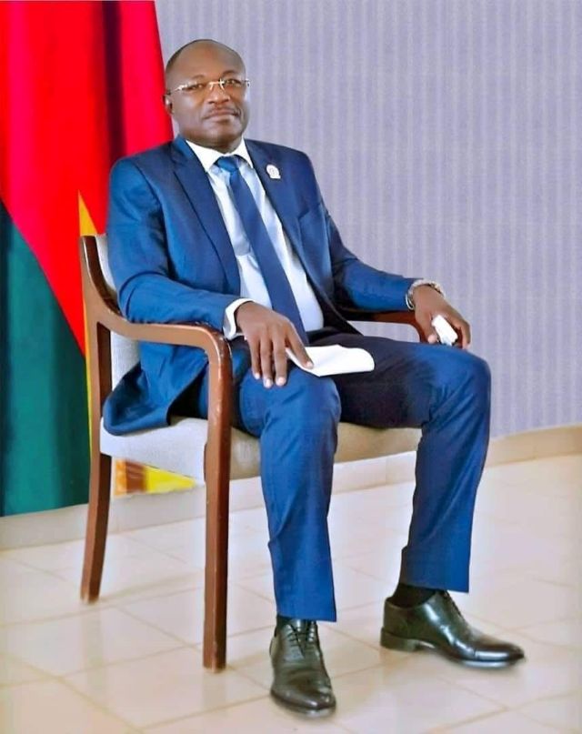 Eddie Komboïgo, président du CDP