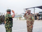 Coopération militaire: fin de mission pour le bataillon nigérian au Bénin