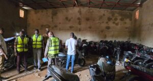 Ouagadougou: des magasins clandestins de motos