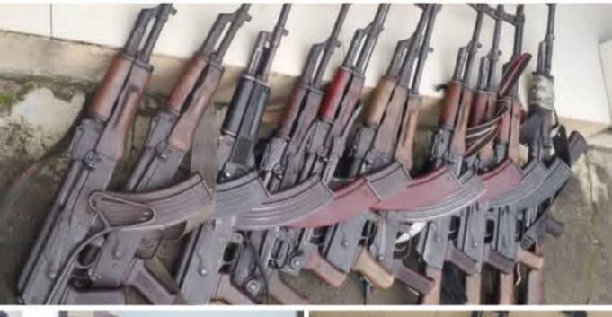 «79 armes à feu» saisies par la Police