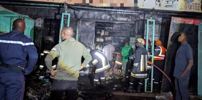 Le grand marché de Bobo-Dioulasso touché par un incendie