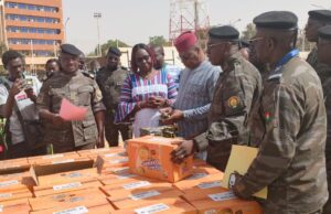 Burkina: «1 502 400 comprimés de Tapentadol» découverts dans des cartons de biscuits.