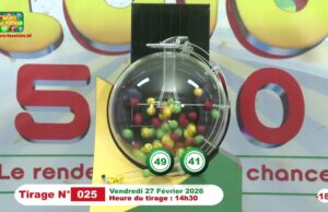 LONAB/FASO LOTO: les résultats du tirage du vendredi 27 février 2026