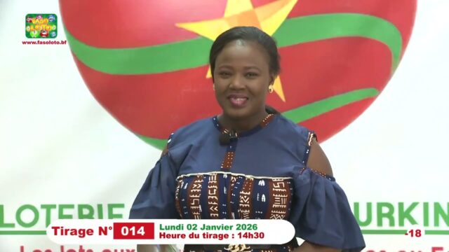 LONAB/FASO LOTO: les résultats du tirage du lundi 2 février 2026