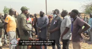 Ouagadougou: descente de la Brigade Laabal aux abords d’un marché à bétail