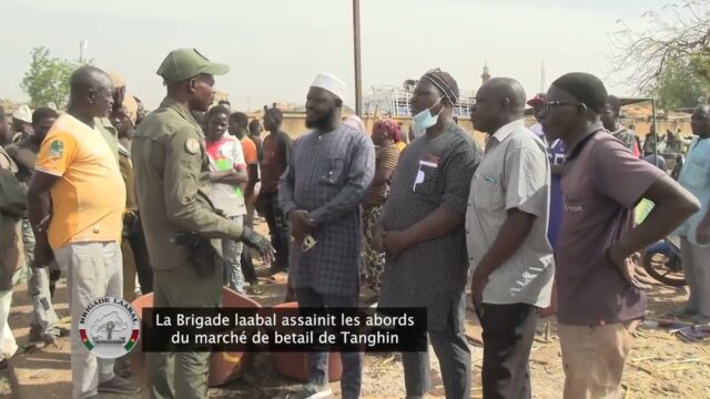 Ouagadougou: descente de la Brigade Laabal aux abords d’un marché à bétail