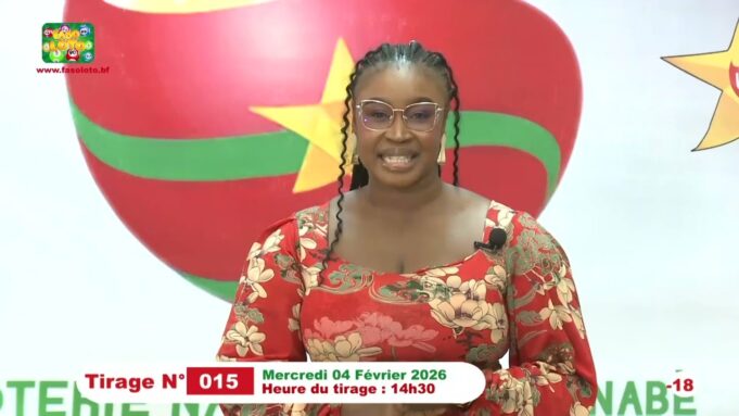 LONAB/FASO LOTO: les résultats du tirage du mercredi 4 février 2026