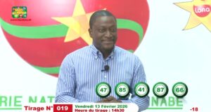 LONAB/FASO LOTO: les résultats du tirage du vendredi 13 février 2026