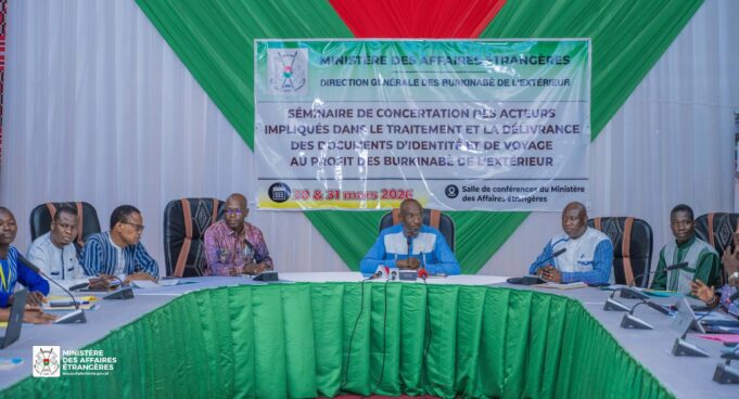 Protection de la diaspora burkinabè: concertation entre les acteurs de traitement des documents