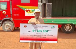 LONAB: un agriculteur empoche plus de 61 millions F CFA avec une mise de 900 F