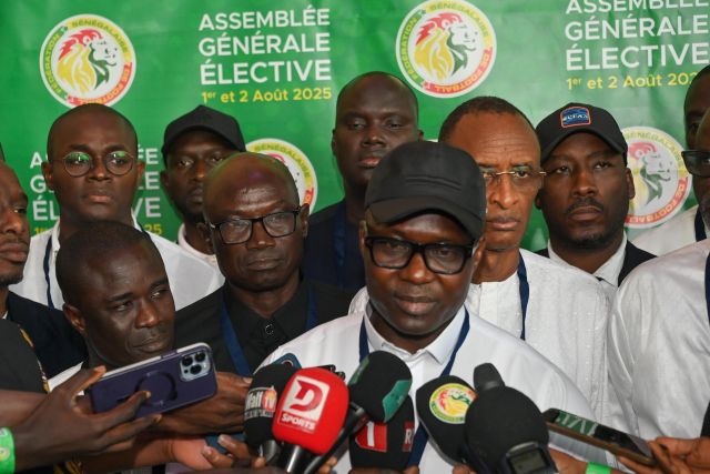Les responsables de la Fédération sénégalaise de football (FSF)