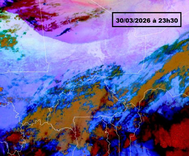 Météo du 31 mars 2026