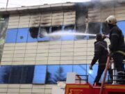 Incendie au siège de Télécel: le PDS de Ouagadougou salue « le professionnalisme » des sapeurs-pompiers