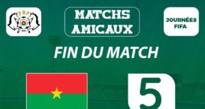 Matchs amicaux: le Burkina douche la Guinée-Bissau