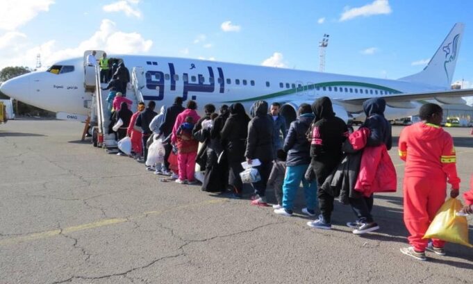 «57 migrants» expulsés du territoire libyen