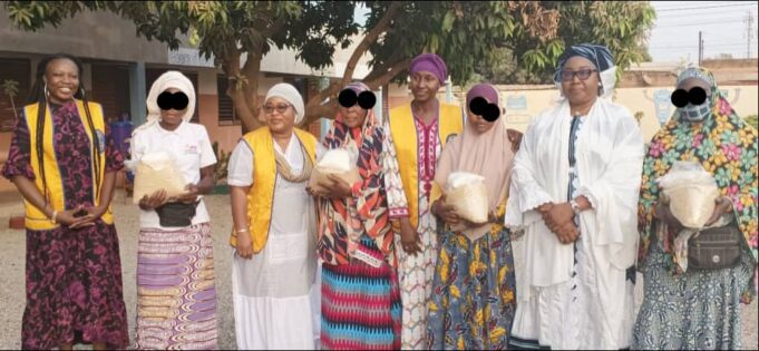 Rupture du jeûne: les Lions de Koubri Platinum étaient à Kalgondin