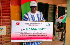 LONAB: un fonctionnaire décroche plus de 67 millions F CFA à Koudougou